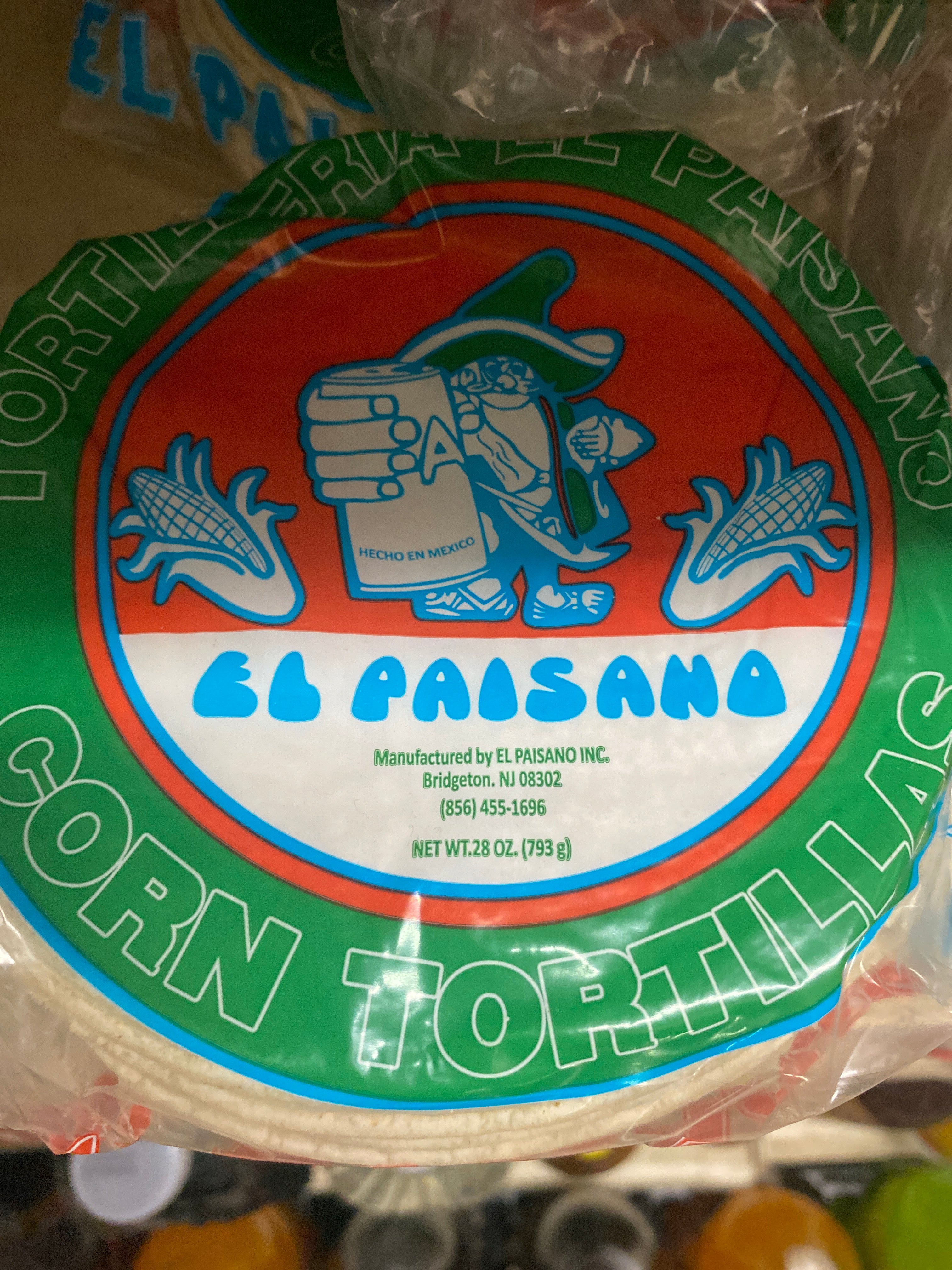 Tortilla mexicana el paisano