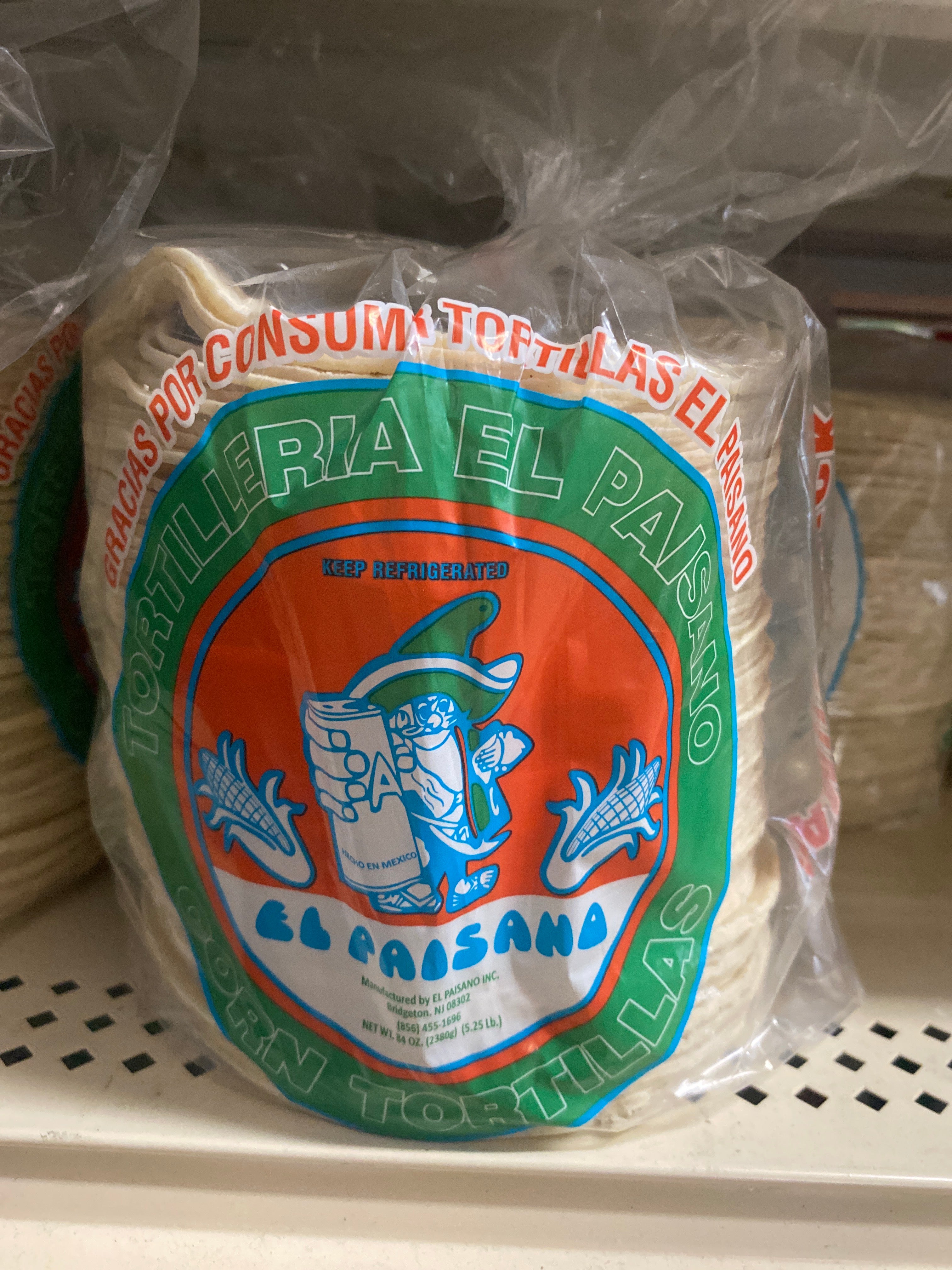 Tortilla mexicana el paisano