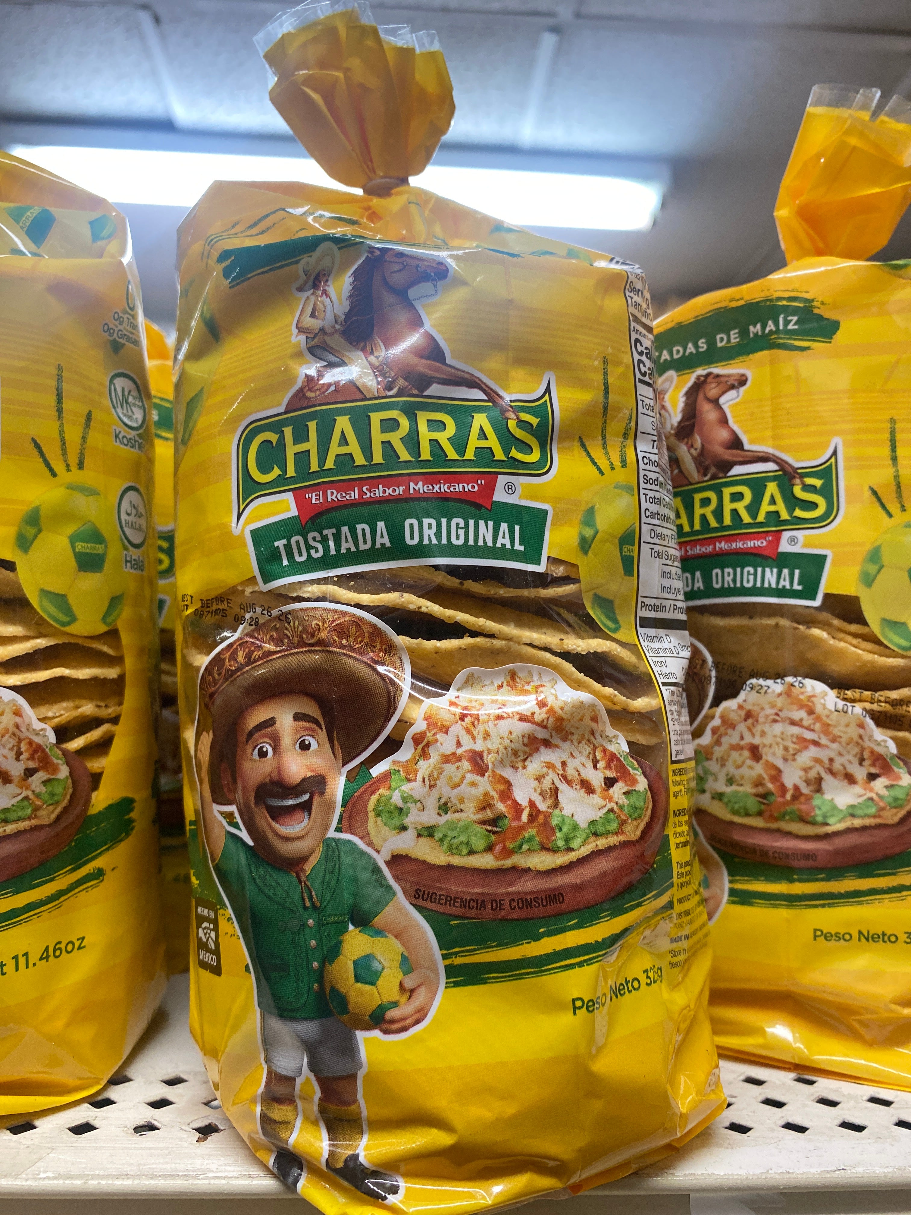 Tostadas charras